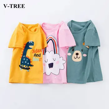 Summer Girls T-shirt Short-sleeve Shirts For Kids Cotton Children Tees Cartoon Teenager Sweatshirt 2-10T Baby Tops Outerwear
Summer Girls T-shirt Short-sleeve Shirts For Kids Cotton Children Tees Cartoon Teenager Sweatshirt 2-10T Baby Tops Outerwear