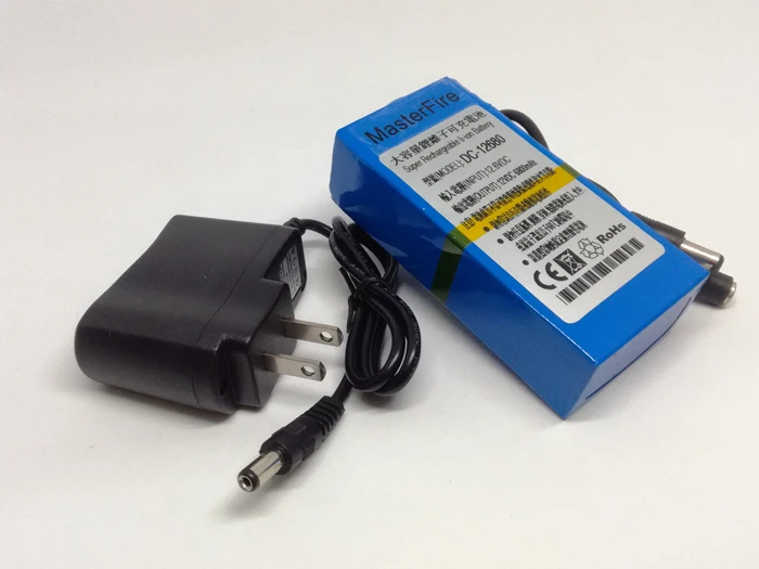 MasterFire New 12V 6800mah Li-ion Battery Super Capacity Rechargeable Lithium-ion Batteries Pack for CCTV Camera
MasterFire New 12V 6800mah Li-ion Battery Super Capacity Rechargeable Lithium-ion Batteries Pack for CCTV Camera