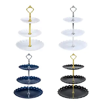 European Fruit Plate Three - Layer Snack Rack Living Room Fruit Bowl Wedding Cake Rack Candy Rack 3 - Tier Cake Stand
European Fruit Plate Three - Layer Snack Rack Living Room Fruit Bowl Wedding Cake Rack Candy Rack 3 - Tier Cake Stand