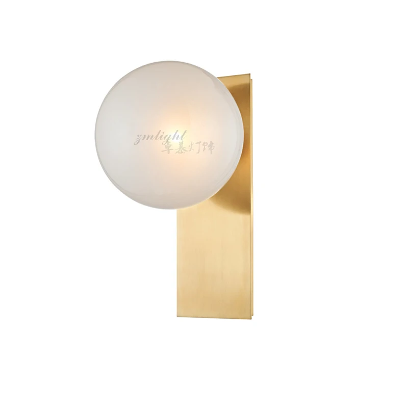 Nordic Modern LED Wall Lamp Glass Ball Bathroom Mirror Beside American Retro Wall Light Sconce Wandlamp Aplique Murale
Nordic Modern LED Wall Lamp Glass Ball Bathroom Mirror Beside American Retro Wall Light Sconce Wandlamp Aplique Murale