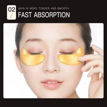 10Pcs Crystal Collagen Gold Eye Mask Anti-Aging Dark Circles Acne Patches For Eye Skin Care
10Pcs Crystal Collagen Gold Eye Mask Anti-Aging Dark Circles Acne Patches For Eye Skin Care