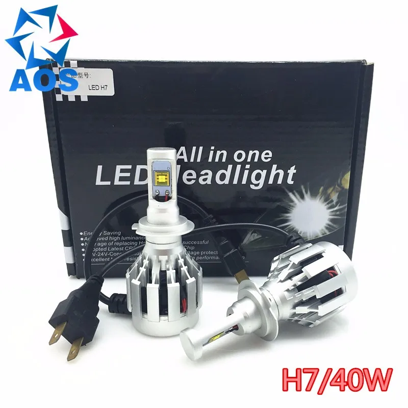 2PCs/set 40W LED Car Headlight bulb H7 All-in-one replacement headlamp ETI LED BULB fog headlamp
2PCs/set 40W LED Car Headlight bulb H7 All-in-one replacement headlamp ETI LED BULB fog headlamp