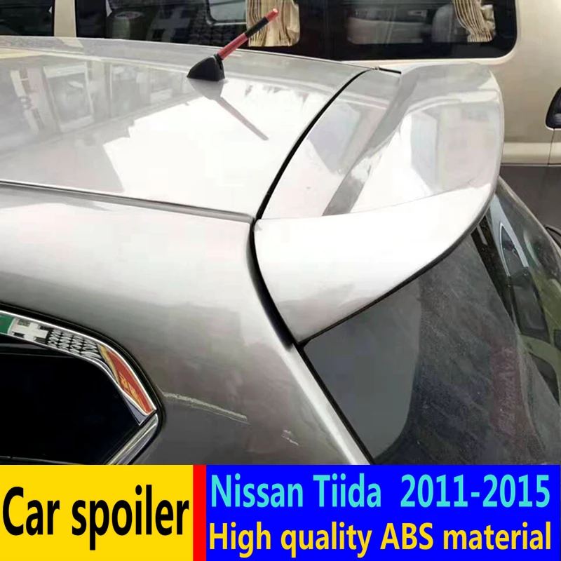 For Nissan Tiida spoiler 2011-2015 high quality ABS material car tail fin primer color spoiler new for Nissan Tiida top wing
For Nissan Tiida spoiler 2011-2015 high quality ABS material car tail fin primer color spoiler new for Nissan Tiida top wing
