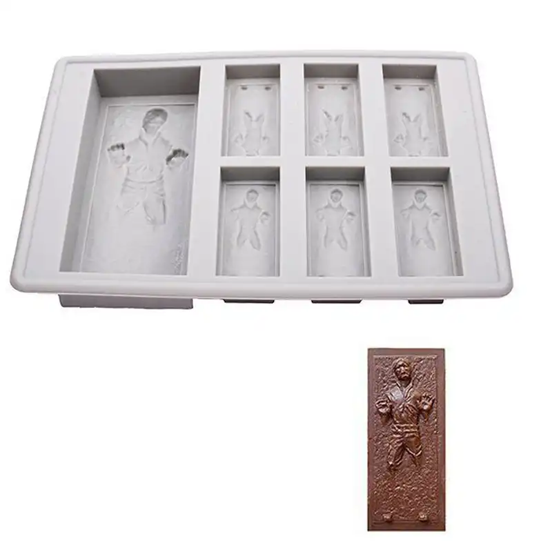 Star Wars Ice Tray Han Solo In Carbonite Ice Tray Silicone