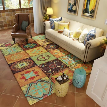 Retro Classic American Style Country Multi-color Patchwork Design Print Floor Mat Parlor Living Room Home Decor Carpet Area Rug
Retro Classic American Style Country Multi-color Patchwork Design Print Floor Mat Parlor Living Room Home Decor Carpet Area Rug