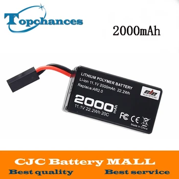 High Density 2000mAh 11.1V Powerful Li-Polymer Battery For Parrot AR.Drone 2.0 Quadcopter Upgrade Powerful Battery
High Density 2000mAh 11.1V Powerful Li-Polymer Battery For Parrot AR.Drone 2.0 Quadcopter Upgrade Powerful Battery