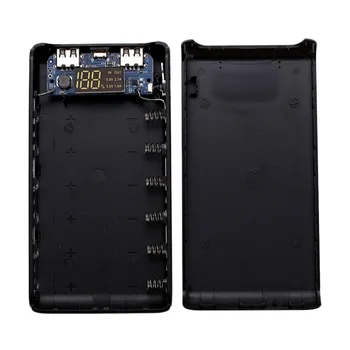 6 Sections Battery Holder Digital Display Charger Box Dual Interface 18650 Universal Anti-slip Mobile No Welding Power Bank Case
6 Sections Battery Holder Digital Display Charger Box Dual Interface 18650 Universal Anti-slip Mobile No Welding Power Bank Case