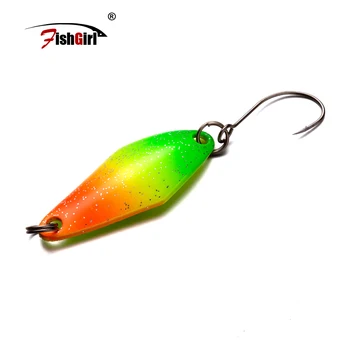 fishgirl Pesca Isca Artificial Bait Trout Spoon 1.8g 29mm Metal Fishing Lure Wobbler Spoon Lure Perch Pike Salmon Chub Hard Bait
fishgirl Pesca Isca Artificial Bait Trout Spoon 1.8g 29mm Metal Fishing Lure Wobbler Spoon Lure Perch Pike Salmon Chub Hard Bait