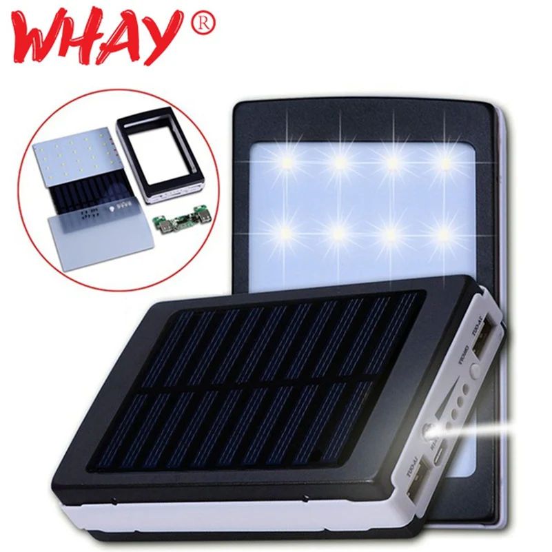 (No Battery) 5*18650 Powerbank Case Solar DIY Flashlight Poverbank Box Portable Phone Charger USB 1000mah Power Bank for Xiaomi
(No Battery) 5*18650 Powerbank Case Solar DIY Flashlight Poverbank Box Portable Phone Charger USB 1000mah Power Bank for Xiaomi