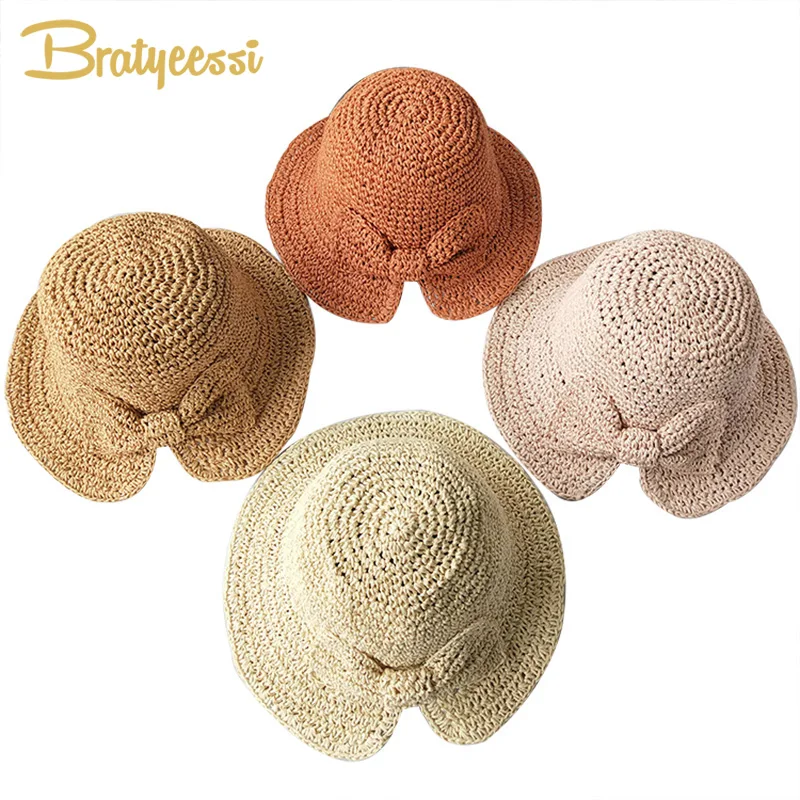 Folding Straw Baby Hat for Girls Summer Bow Baby Cap Beach Panama Children Hats Princess Kids Hat 1PC
Folding Straw Baby Hat for Girls Summer Bow Baby Cap Beach Panama Children Hats Princess Kids Hat 1PC