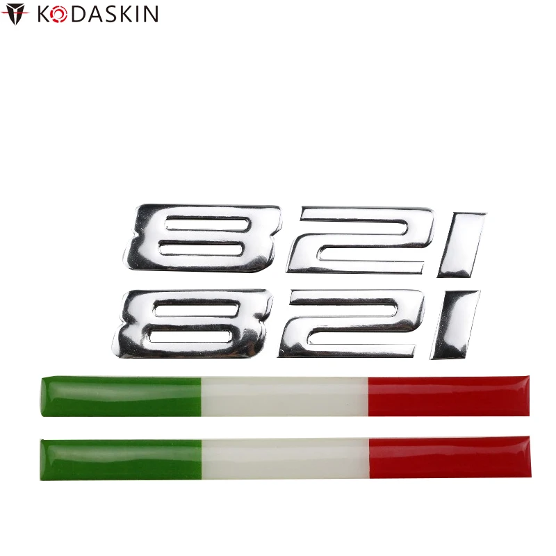 KODASKIN Motorcycle Logos Emblems Chrome Stickers fit for Italy Flags Ducati Monster 821
KODASKIN Motorcycle Logos Emblems Chrome Stickers fit for Italy Flags Ducati Monster 821