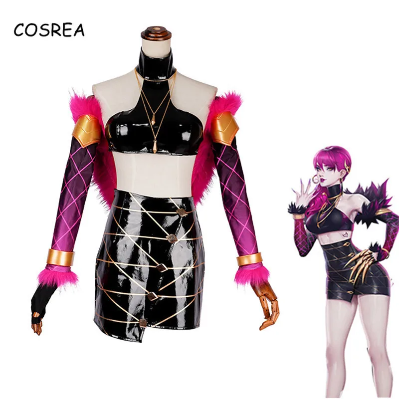 Game LOL KDA Evelynn Cosplay Costume Girls Clothing Set Women Suits Top Shawl Pants Outfit Full Set LOL K/DA Evelynn Clothes
Game LOL KDA Evelynn Cosplay Costume Girls Clothing Set Women Suits Top Shawl Pants Outfit Full Set LOL K/DA Evelynn Clothes