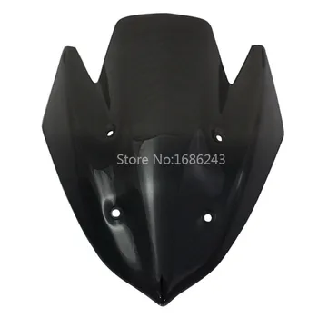 Smoke Acrylic Motorcycle Windshield Screen Protector for Kawasaki Z1000 2010-2013
