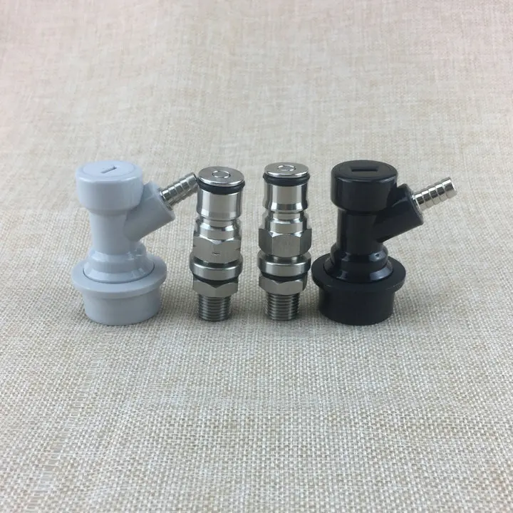 Ball Lock Post with 1/4inch Bulkhead - Liquid and Gas kit with Ball Lock Quick Disconnect
Ball Lock Post with 1/4inch Bulkhead - Liquid and Gas kit with Ball Lock Quick Disconnect