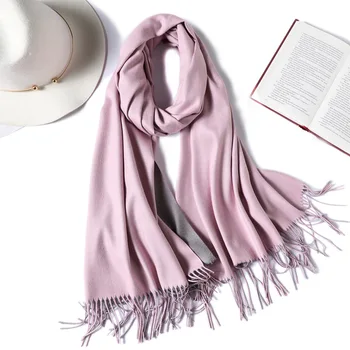Trendy Fashion Solid Color Wild Autumn And Winter Warm Shawl Double-sided Two-tone Imitation Cashmere Lady Scarf Student Collar
Trendy Fashion Solid Color Wild Autumn And Winter Warm Shawl Double-sided Two-tone Imitation Cashmere Lady Scarf Student Collar