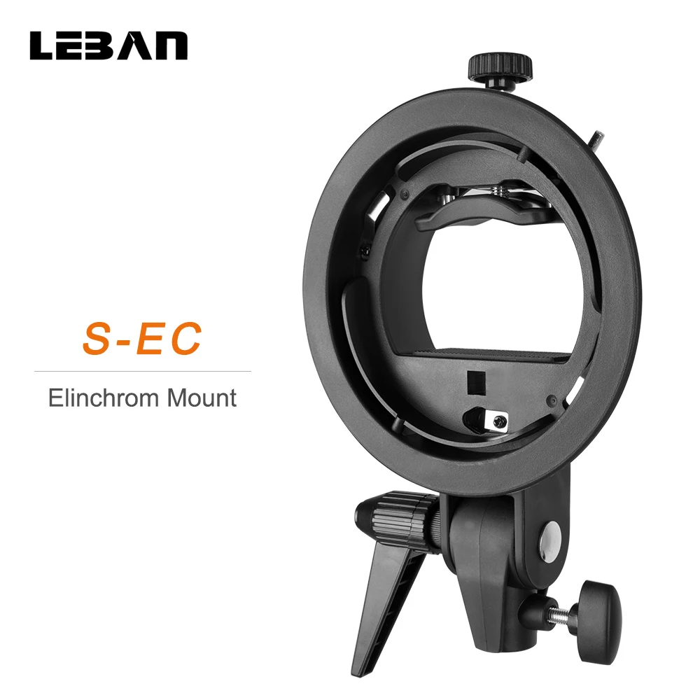 Godox S-образный кронштейн Elinchrom S Mount Holder Fit Speedlite Flash Snoot soфтbox | Электроника