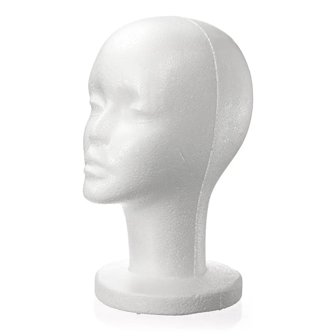 Fashion Female White Foam Styrofoam Mannequin Hat Cap Dummy Wig Head display Holder Model
Fashion Female White Foam Styrofoam Mannequin Hat Cap Dummy Wig Head display Holder Model