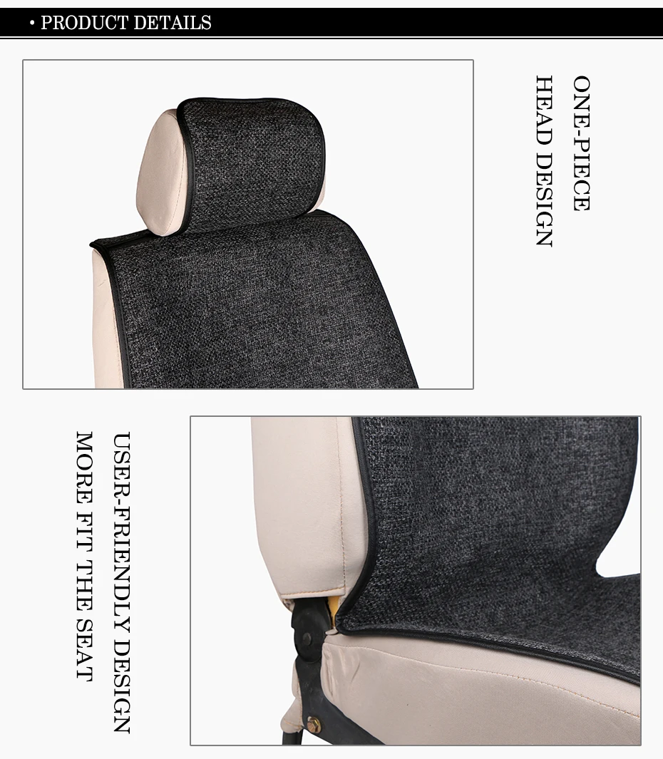 Linen car seat cover (5)