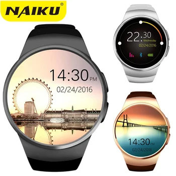 NAIKU Original KW18 Full Round IPS Heart Rate Smart Watch MTK2502 BT4.0 Smartwatch for ios and Android Samsung Intelligent Watch
NAIKU Original KW18 Full Round IPS Heart Rate Smart Watch MTK2502 BT4.0 Smartwatch for ios and Android Samsung Intelligent Watch