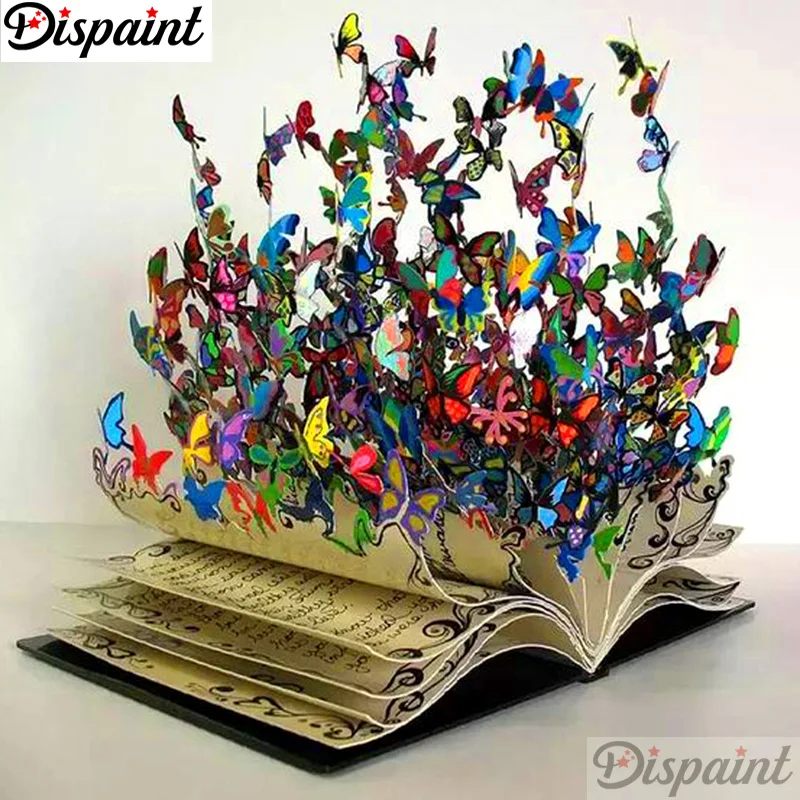 Dispaint Full Square/Round Drill 5D DIY Diamond Painting "Book butterfly" Embroidery Cross Stitch 3D Home Decor A11108
Dispaint Full Square/Round Drill 5D DIY Diamond Painting "Book butterfly" Embroidery Cross Stitch 3D Home Decor A11108