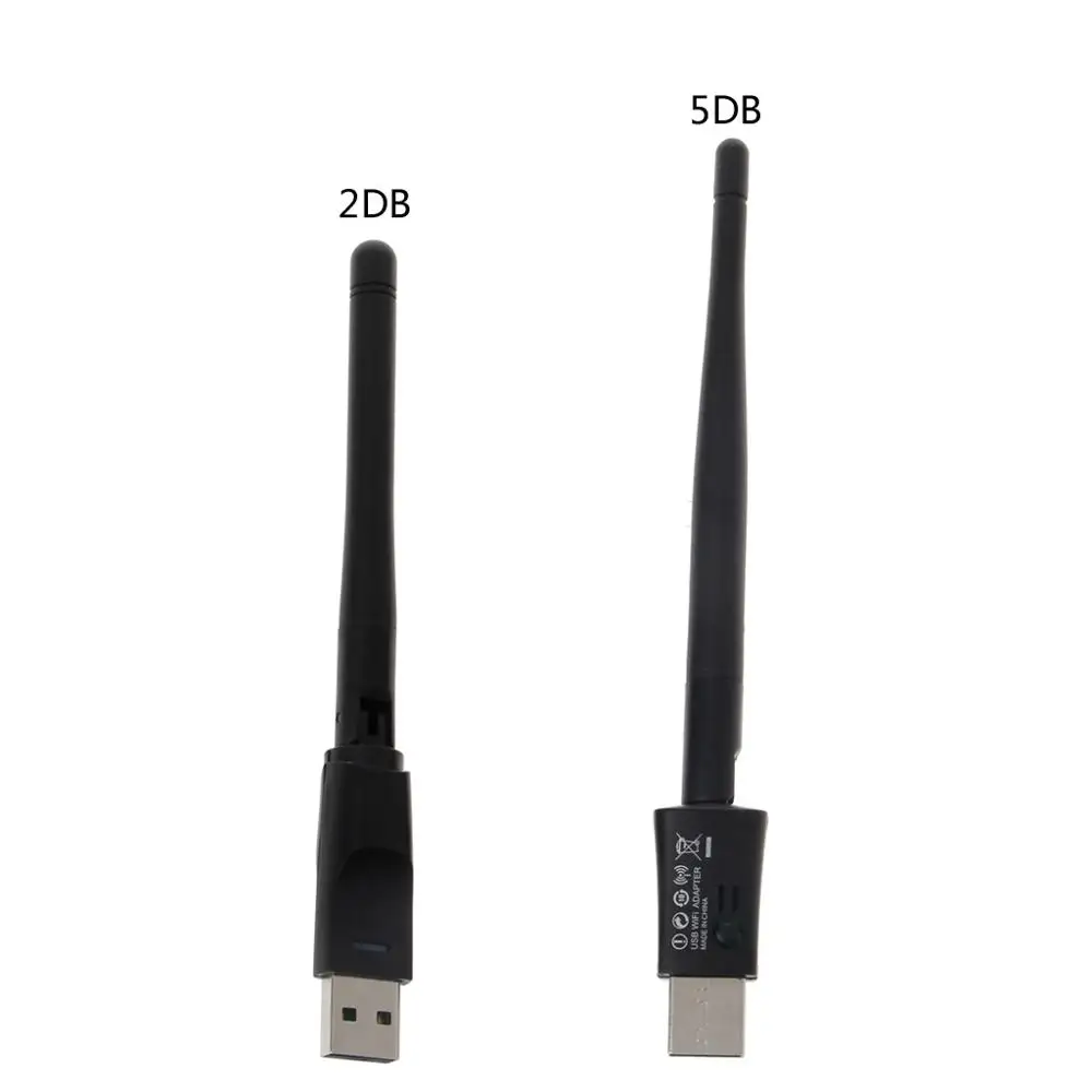 High Speed Mini Wireless Wifi Adapter 150 Mbps 2dBm 5dBm Antenna USB Wifi Receiver Network Card 802.11b/n/g
High Speed Mini Wireless Wifi Adapter 150 Mbps 2dBm 5dBm Antenna USB Wifi Receiver Network Card 802.11b/n/g