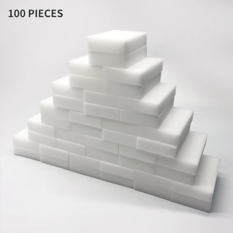 100 Pieces of Melamine sponge Nano Sponge To Wipe Decontamination Clean Kitchen Scrub Bowl Magic Cotton Shoe Microfiber Cloth
100 Pieces of Melamine sponge Nano Sponge To Wipe Decontamination Clean Kitchen Scrub Bowl Magic Cotton Shoe Microfiber Cloth