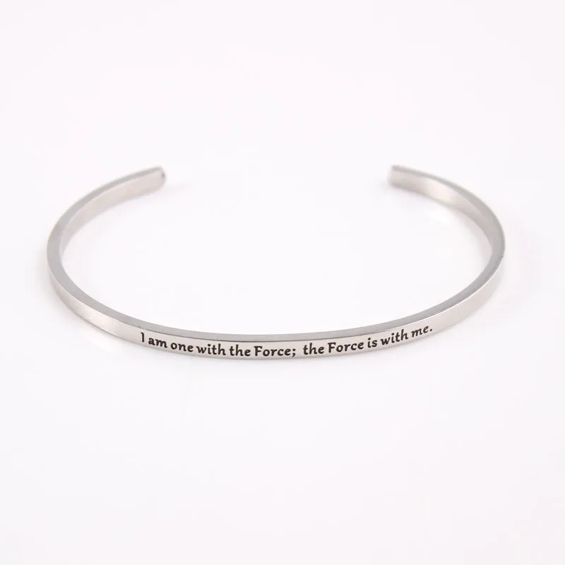 New arrival 3.2mm Stainless Steel Bar Engraved Positive Inspirational Quote Cuff Mantra Bracelet Bangle For Men Best Gifts
New arrival 3.2mm Stainless Steel Bar Engraved Positive Inspirational Quote Cuff Mantra Bracelet Bangle For Men Best Gifts