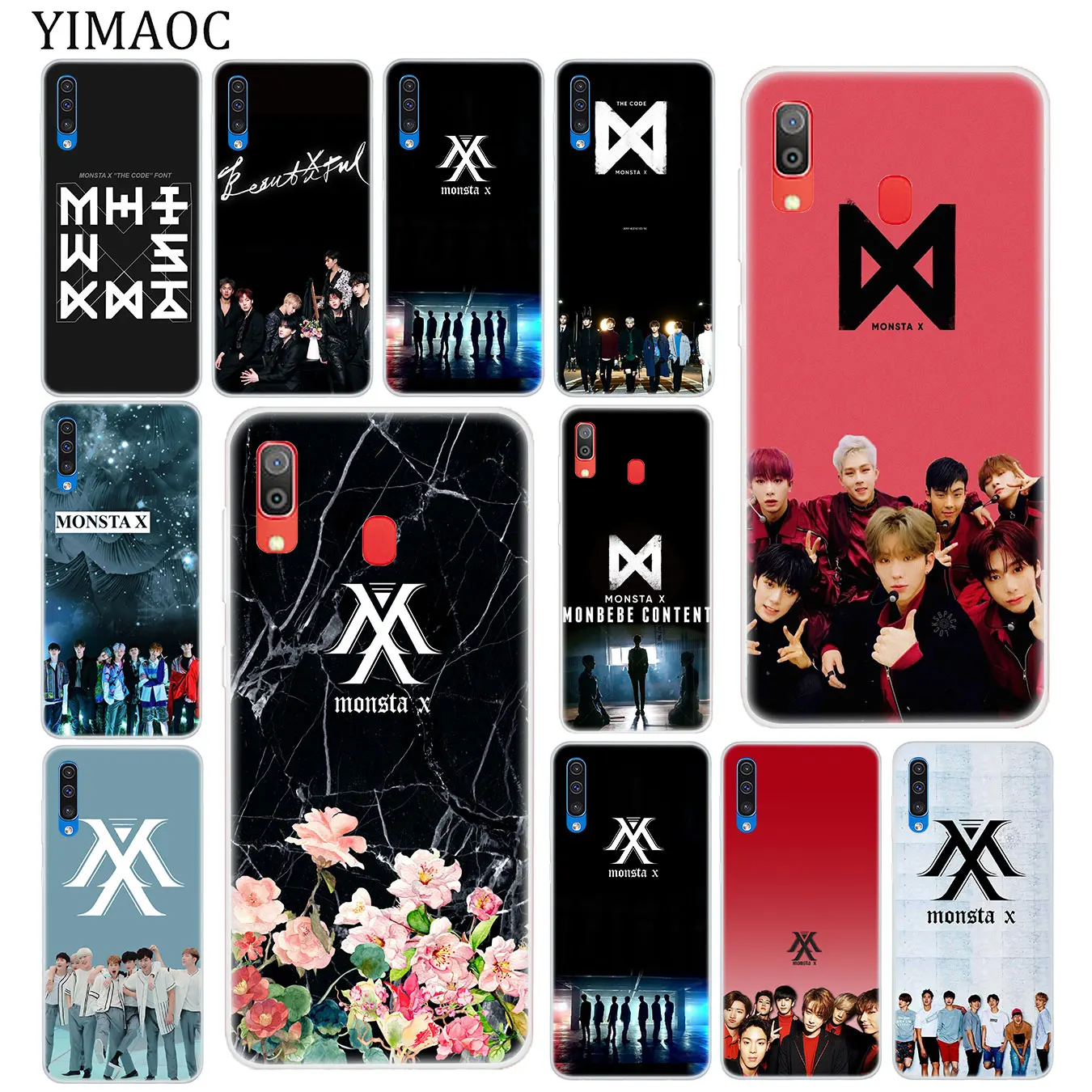 YIMAOC MONSTAX Monsta X kpop Soft Silicone Case for Samsung Galaxy A70 A60 A50 A40 A30 A20 A10 M10 M20 M30 M40 Phone Cover
YIMAOC MONSTAX Monsta X kpop Soft Silicone Case for Samsung Galaxy A70 A60 A50 A40 A30 A20 A10 M10 M20 M30 M40 Phone Cover