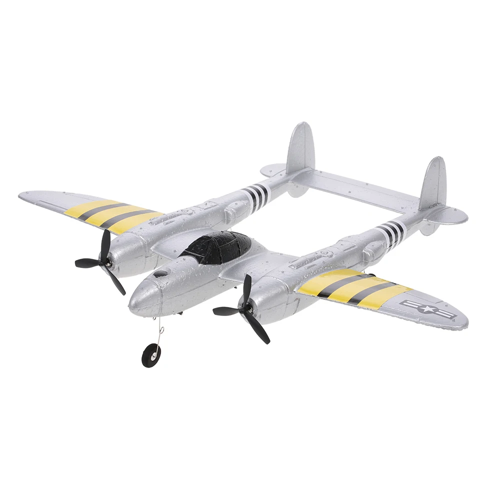 

High Quality FX-816 P38 Airplane 2.4GHz 2CH RC Airplane Model Aircraft Outdoor Flight Toys for Kids Boys