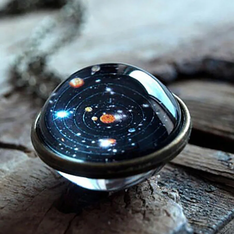 New Vintage Handmade Glass Ball Planet Universe Starry Sky Galaxy Pendant Necklace Women Fashion Time Gem Jewelry Accessories
New Vintage Handmade Glass Ball Planet Universe Starry Sky Galaxy Pendant Necklace Women Fashion Time Gem Jewelry Accessories
