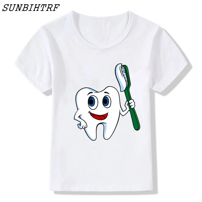 Fresh and Clean Tee Shirts Cheap Tee Cartoon Tooth Funny Korean Kids T Shirts Cotton Children T-Shirts Baby Cool Designs Tops
Fresh and Clean Tee Shirts Cheap Tee Cartoon Tooth Funny Korean Kids T Shirts Cotton Children T-Shirts Baby Cool Designs Tops