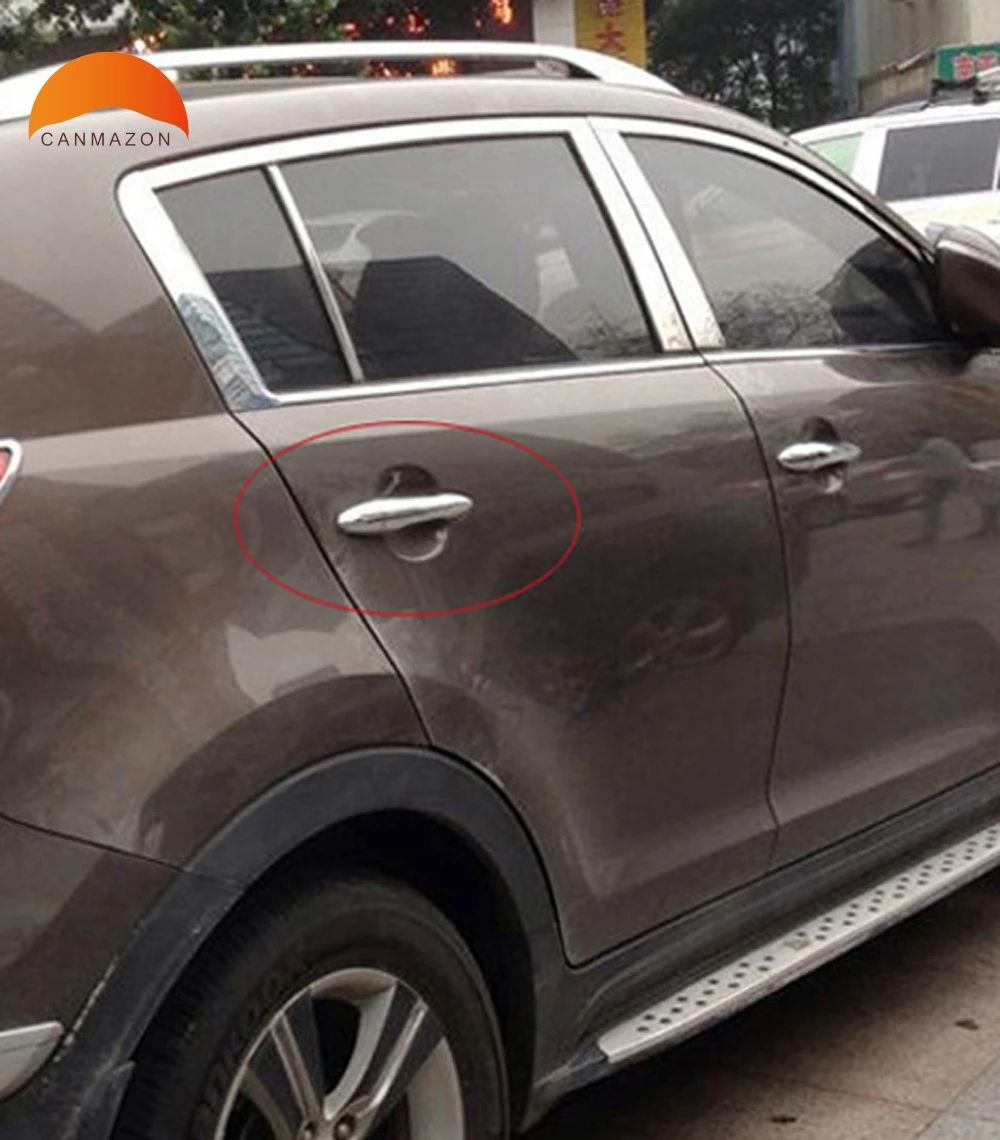 For KIA Sportage 2011-2015 ABS Chromium Styling Outer Side door handle Catch cover Trims 8 Pieces
For KIA Sportage 2011-2015 ABS Chromium Styling Outer Side door handle Catch cover Trims 8 Pieces