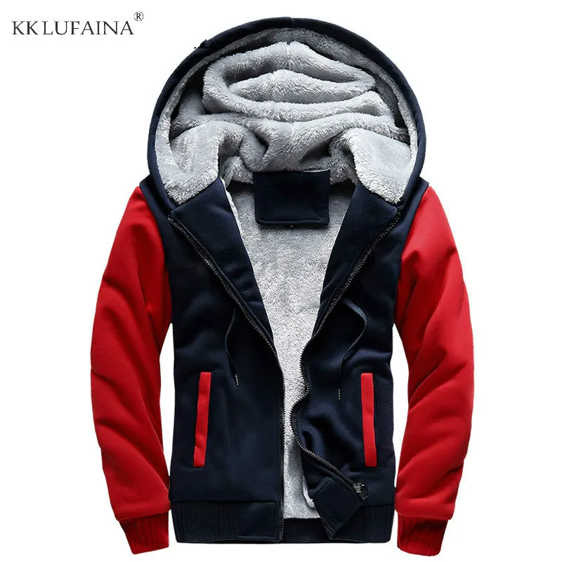 Mens Warm Winter Sweatshirt Hoodie Male Coats Hooded Zipper Thicken Velvet moleton masc Man Tracksuit Bomber Jackets Sportswear
Mens Warm Winter Sweatshirt Hoodie Male Coats Hooded Zipper Thicken Velvet moleton masc Man Tracksuit Bomber Jackets Sportswear