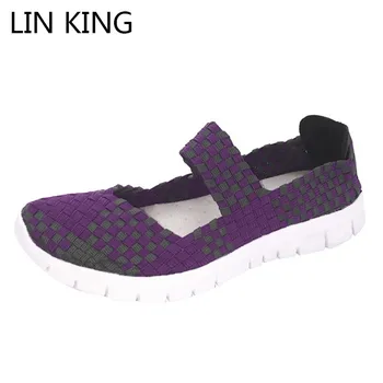 LIN KING Fashion Women Swing Shoes Breathable Lady Slip On Lazy Single Shoes Spring Autumn Comfortable Ankle Office Work Shoes
LIN KING Fashion Women Swing Shoes Breathable Lady Slip On Lazy Single Shoes Spring Autumn Comfortable Ankle Office Work Shoes