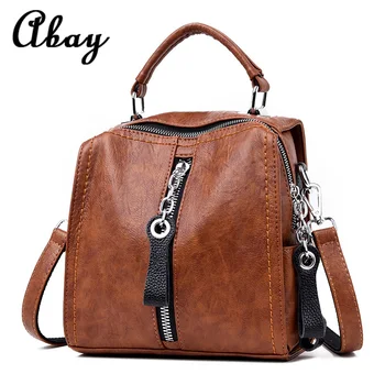2019 new fashion backpack retro ladies backpack high quality leather backpack large capacity college leisure bag
2019 new fashion backpack retro ladies backpack high quality leather backpack large capacity college leisure bag