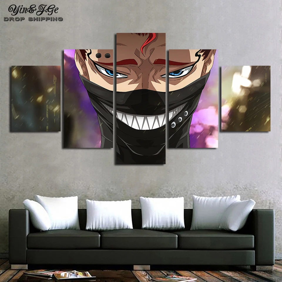 Wall Art HD Prints Home Decoration 5 Pieces Black Clover Animation Painting Modular For Living Room Pictures Artwork Poster
Wall Art HD Prints Home Decoration 5 Pieces Black Clover Animation Painting Modular For Living Room Pictures Artwork Poster