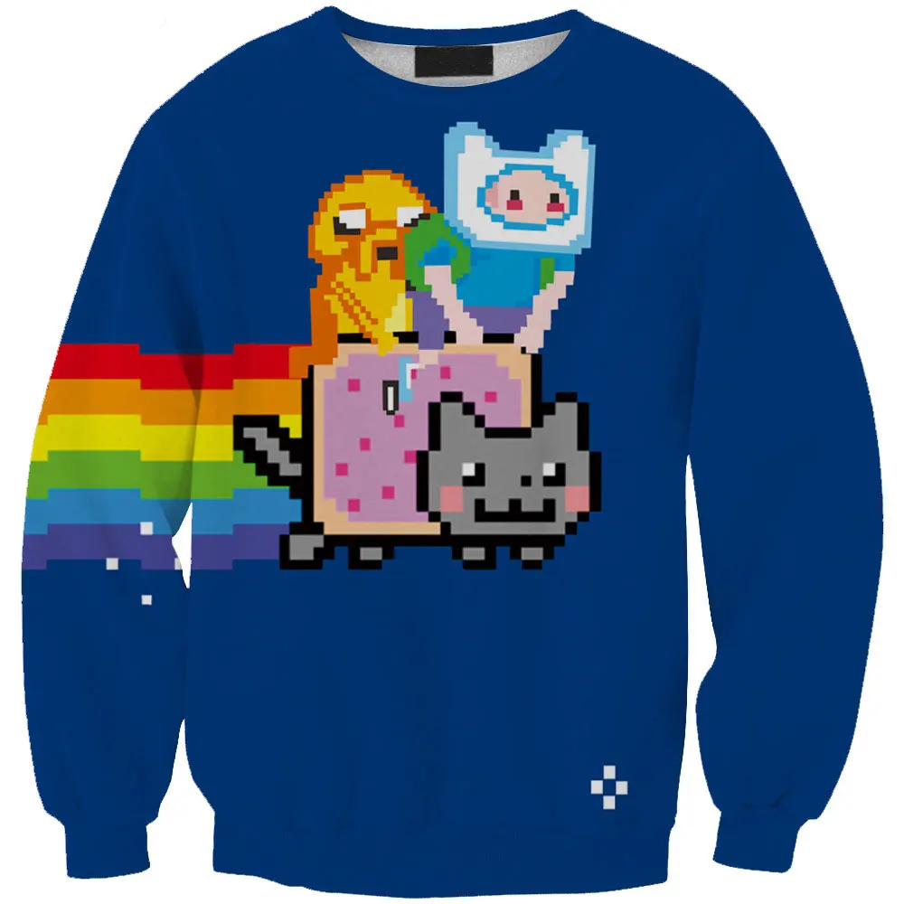 Adventure Time Men/Women Harajuku Sweatshirt Sexy Pullover Hoodies 3D Tops Women Tracksuits Sporting Suits Femme
Adventure Time Men/Women Harajuku Sweatshirt Sexy Pullover Hoodies 3D Tops Women Tracksuits Sporting Suits Femme