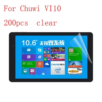 Transparent Tablet LCD film Screen Protector for Chuwi VI10 9H Anti-scratch without retail packing 200pcs/lot
Transparent Tablet LCD film Screen Protector for Chuwi VI10 9H Anti-scratch without retail packing 200pcs/lot
