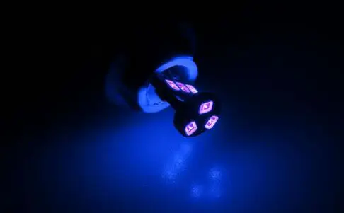 12V LED Motorcycle Turn Light Bulb Fog Super Bright 25MM Blue | Автомобили и мотоциклы