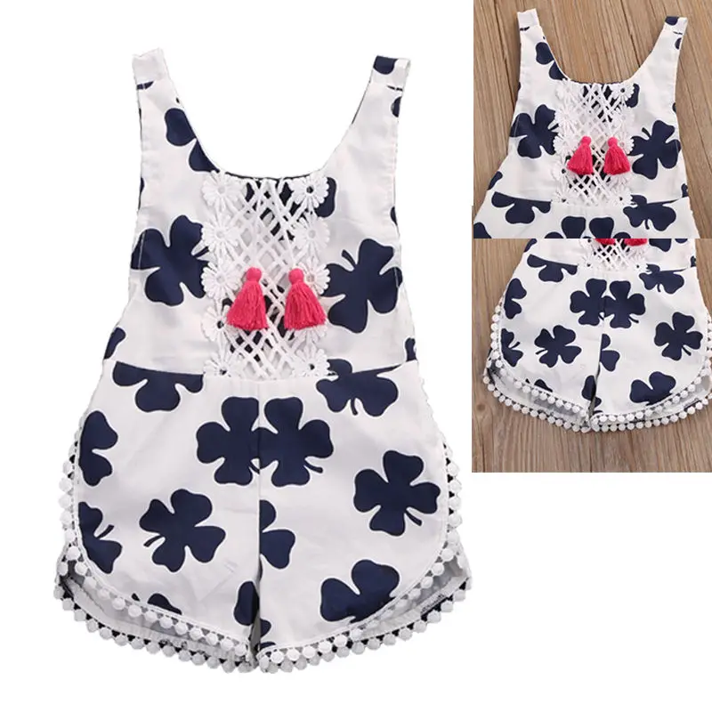 2018 Emmababy Toddler Baby Girl Four-leaf Sleeveless Lace Print Bodysuit Tassel Jumpsuit Clothes w Outfits
2018 Emmababy Toddler Baby Girl Four-leaf Sleeveless Lace Print Bodysuit Tassel Jumpsuit Clothes w Outfits