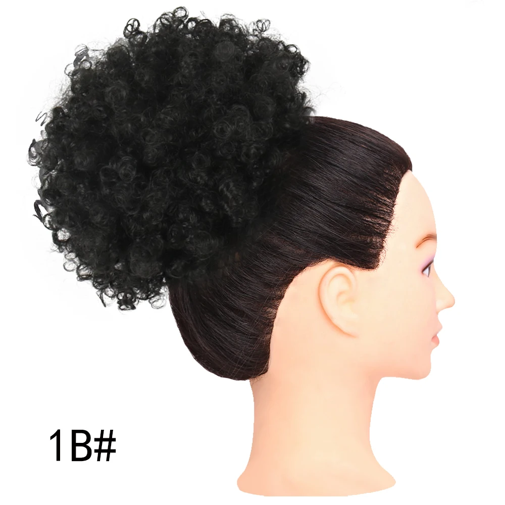 Deyngs Short Afro Kinky Curly Ponytail Drawstring High Puff Afro Curly Pony wig Clip in on Synthetic Curly Hair Bun Kanekalon
Deyngs Short Afro Kinky Curly Ponytail Drawstring High Puff Afro Curly Pony wig Clip in on Synthetic Curly Hair Bun Kanekalon