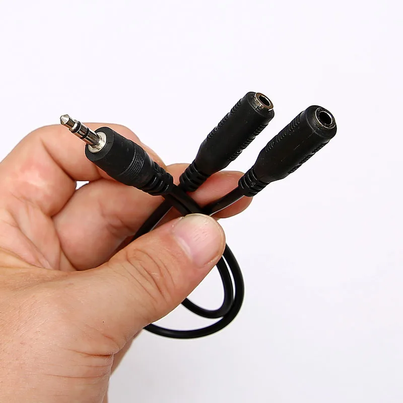 Eighfitech Earphone Splitter Audio Cable 3.5mm Male To 2 Female Lover Share Audio Adapter Aux Cable For Mobile Phone Mp3 Player
Eighfitech Earphone Splitter Audio Cable 3.5mm Male To 2 Female Lover Share Audio Adapter Aux Cable For Mobile Phone Mp3 Player