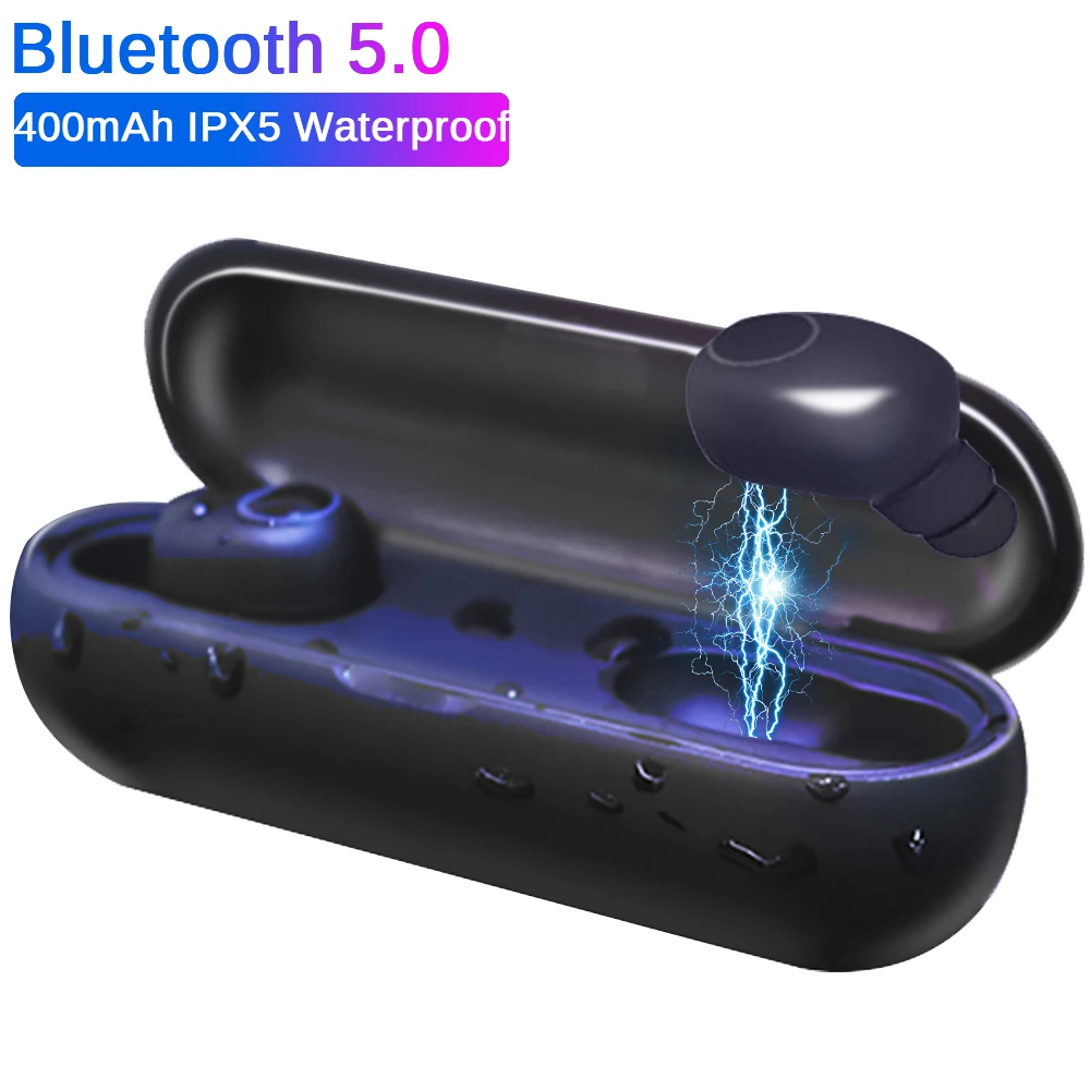 TWS Bluetooth 5.0 Earphones Wireless Bluetooth Earphone Handsfree Head-phone Sports Earbuds Gaming In-Ear Phone
TWS Bluetooth 5.0 Earphones Wireless Bluetooth Earphone Handsfree Head-phone Sports Earbuds Gaming In-Ear Phone