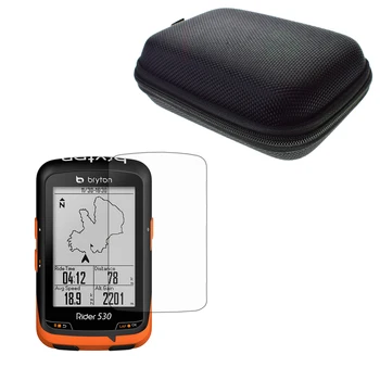 Anti-Shock Portable Protect Storage Case Bag + Clear PET Film Anti-Scratch Screen Protector for GPS Bryton Rider 530
Anti-Shock Portable Protect Storage Case Bag + Clear PET Film Anti-Scratch Screen Protector for GPS Bryton Rider 530