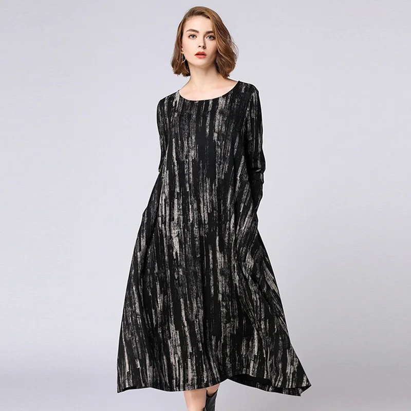 2018 Autumn Woman Dress Loose Maternity Dress Cotton Pregnant Clothes Striped Plus Size Dresses XL-4XL Striped Boat Neck Full
2018 Autumn Woman Dress Loose Maternity Dress Cotton Pregnant Clothes Striped Plus Size Dresses XL-4XL Striped Boat Neck Full