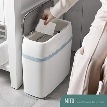 Living Room Bedroom Pressing Type Trash Can Kitchen Bathroom Toilet Bathroom Office Paper Basket European Type Waste Bins
Living Room Bedroom Pressing Type Trash Can Kitchen Bathroom Toilet Bathroom Office Paper Basket European Type Waste Bins