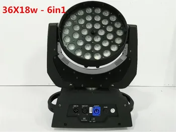 2pcs / 36x18w 6in1 LED Zoom Moving Head Light 18W RGBW + UV DMX512 Stage Light for Party Bar KTV Effect Light
2pcs / 36x18w 6in1 LED Zoom Moving Head Light 18W RGBW + UV DMX512 Stage Light for Party Bar KTV Effect Light
