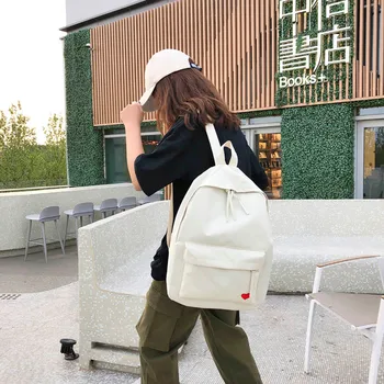 New Fashion Women's Portable Backpack Casual Wild Cute Love Printing Backpacks Solid Color Traveling Bags For Female YL5
New Fashion Women's Portable Backpack Casual Wild Cute Love Printing Backpacks Solid Color Traveling Bags For Female YL5