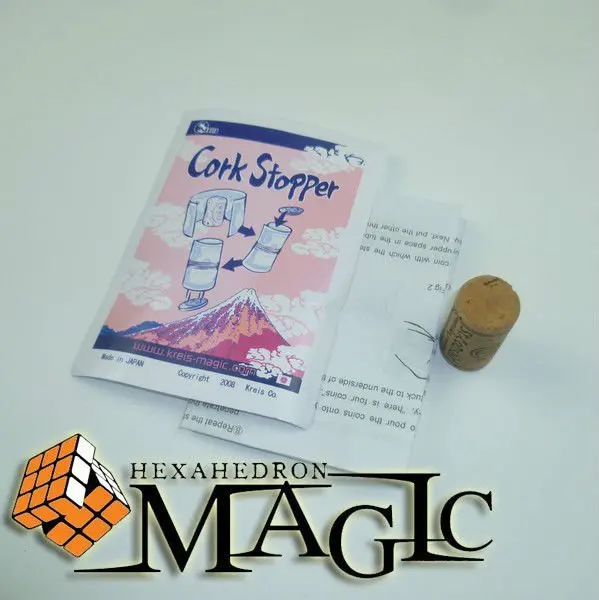 

Cork Stopper by Kreis Magic /close-up coin magic trick / wholesale