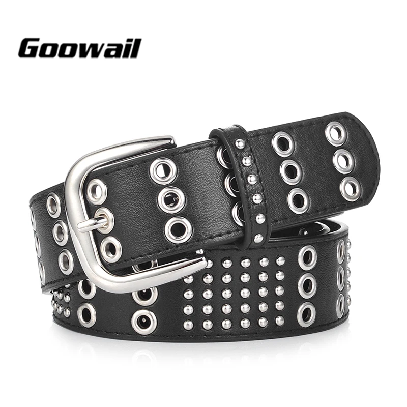 Goowail 2019 fashion brand luxury high quality belts for women rivet punk style female cintos ceinture for jeans
Goowail 2019 fashion brand luxury high quality belts for women rivet punk style female cintos ceinture for jeans
